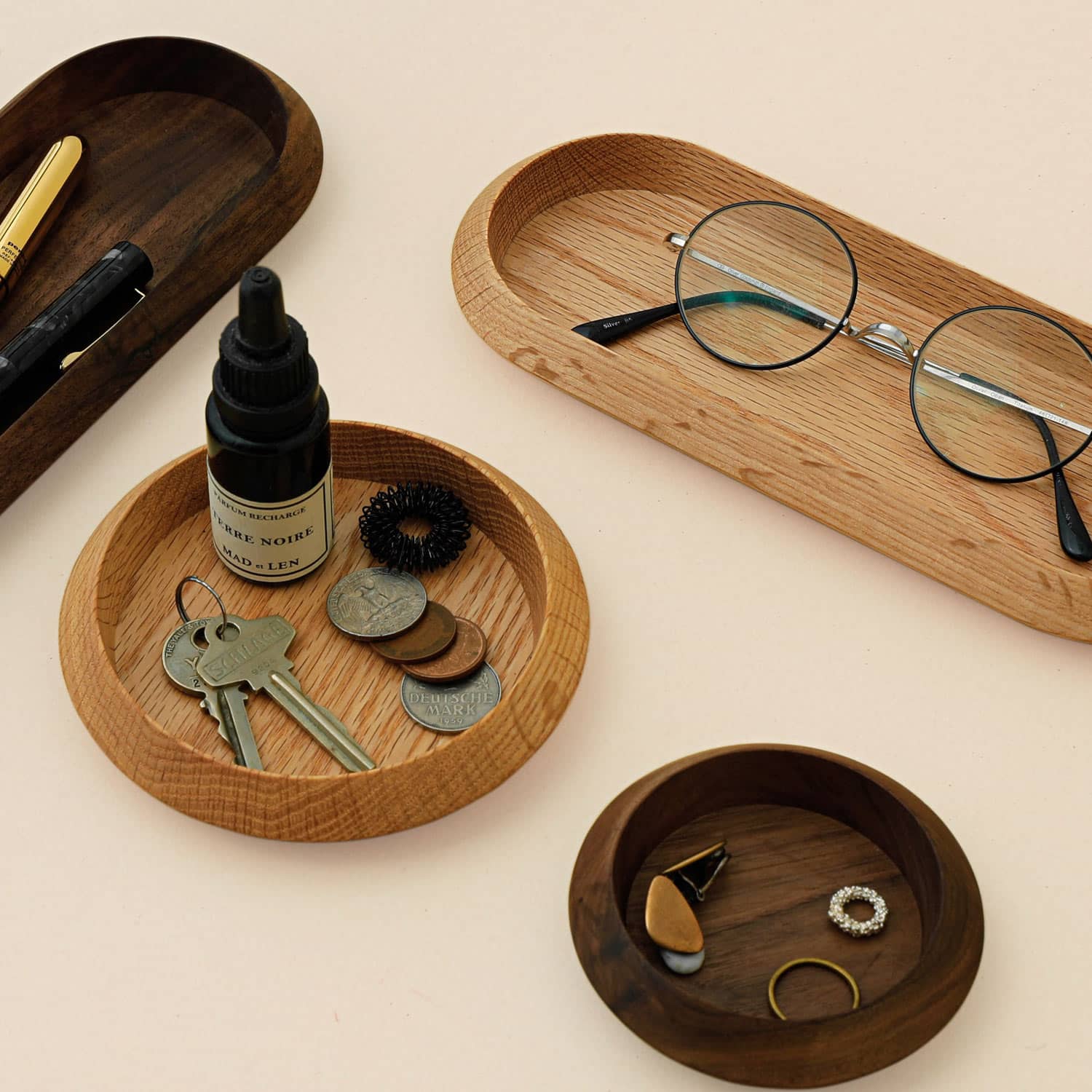 楽天市場】fur. ウッドトレイ サークル ファー 木製 トレー 丸型 小