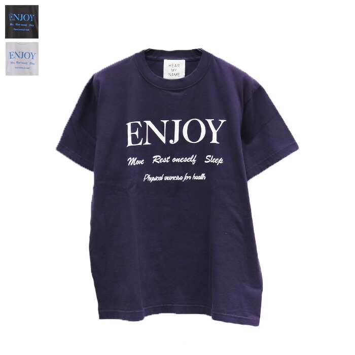 楽天市場】【SALE 40％OFF】HEAR MY NAME（ヒアマイネーム）ENJOY TEE