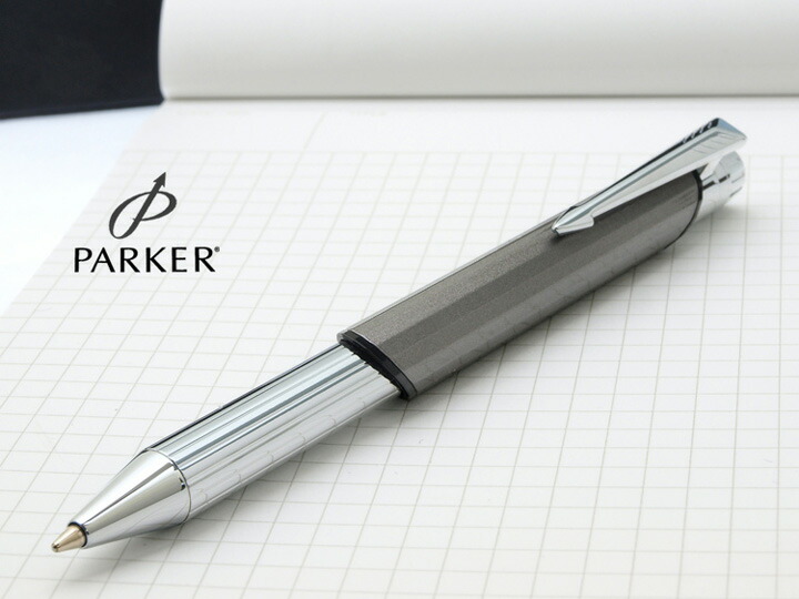 楽天市場】【PARKER/パーカー】ファセット 油性ボールペンダークグレイ