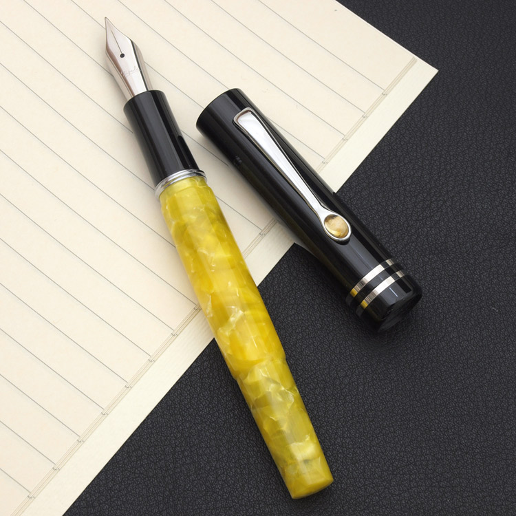スティピュラデュエットイエロー 万年筆 M