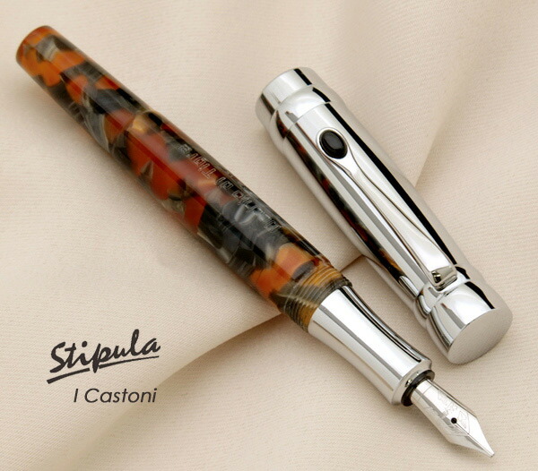 【stipula】スティピュラ 万年筆 イリディウム ペン先　イタリア製 中古 中古)Stipula スティピュラ 万年筆 イ・カストーニ ロドリテ M（商品ID