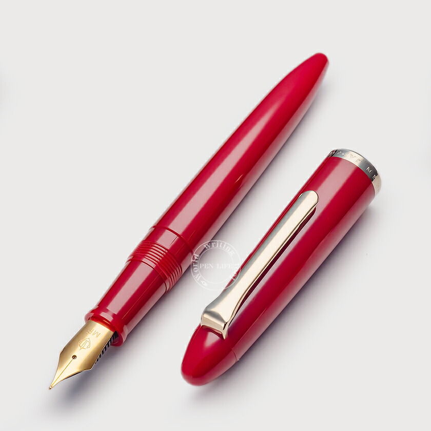 正規品】SAILOR キャップ式 万年筆 ヤング・プロフィット レッド