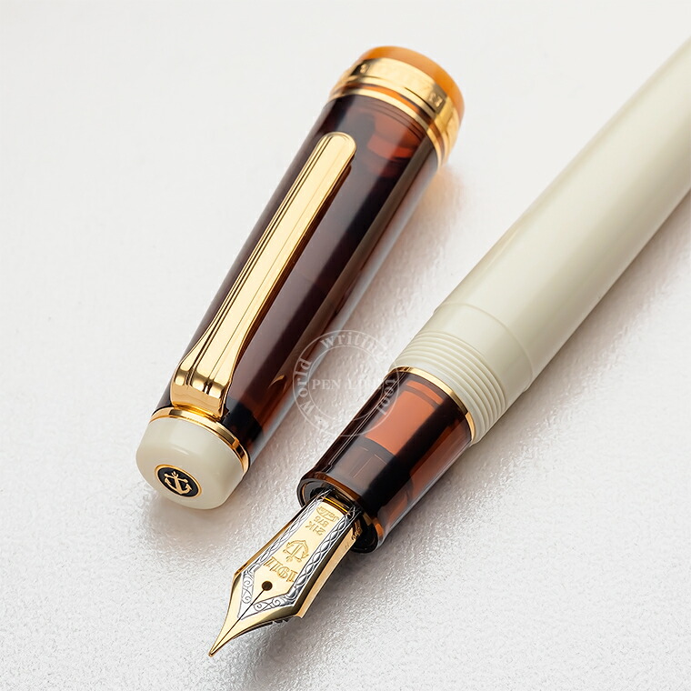 楽天市場】【S201】【SAILOR/セーラー】 限定色 21金万年筆 透明軸