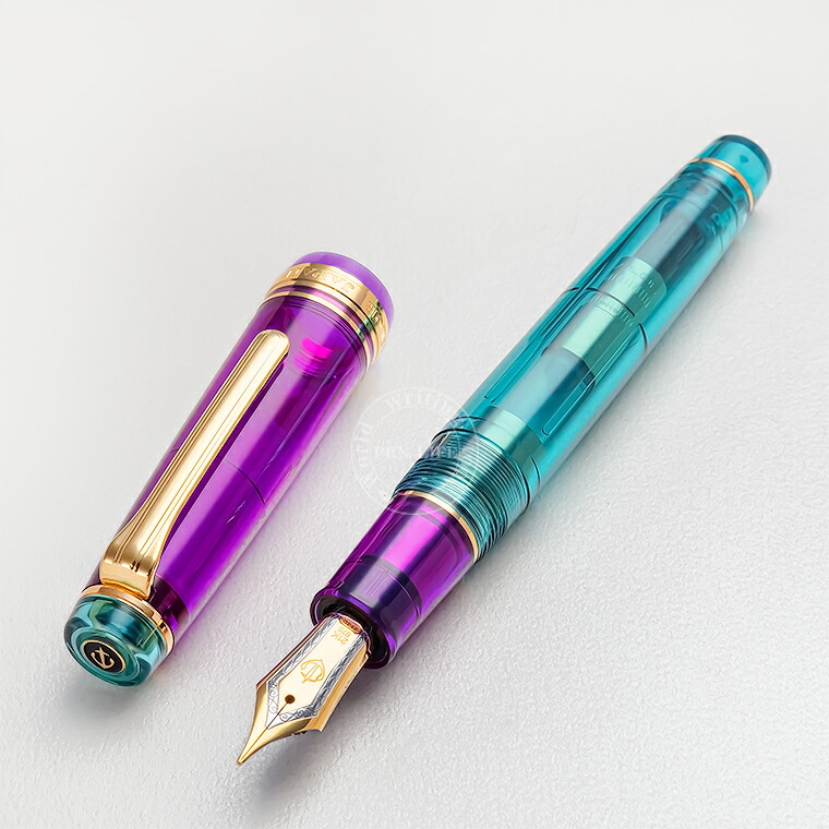 楽天市場】【S202】【SAILOR/セーラー】 限定 21金万年筆 透明軸