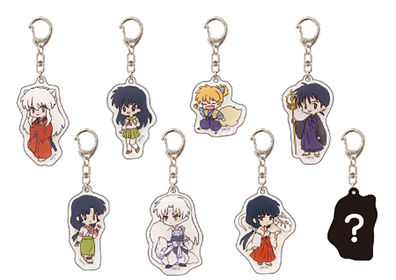 犬夜叉 和風アクリルキーホルダーセット Blu-ray BOX サンデー 特典