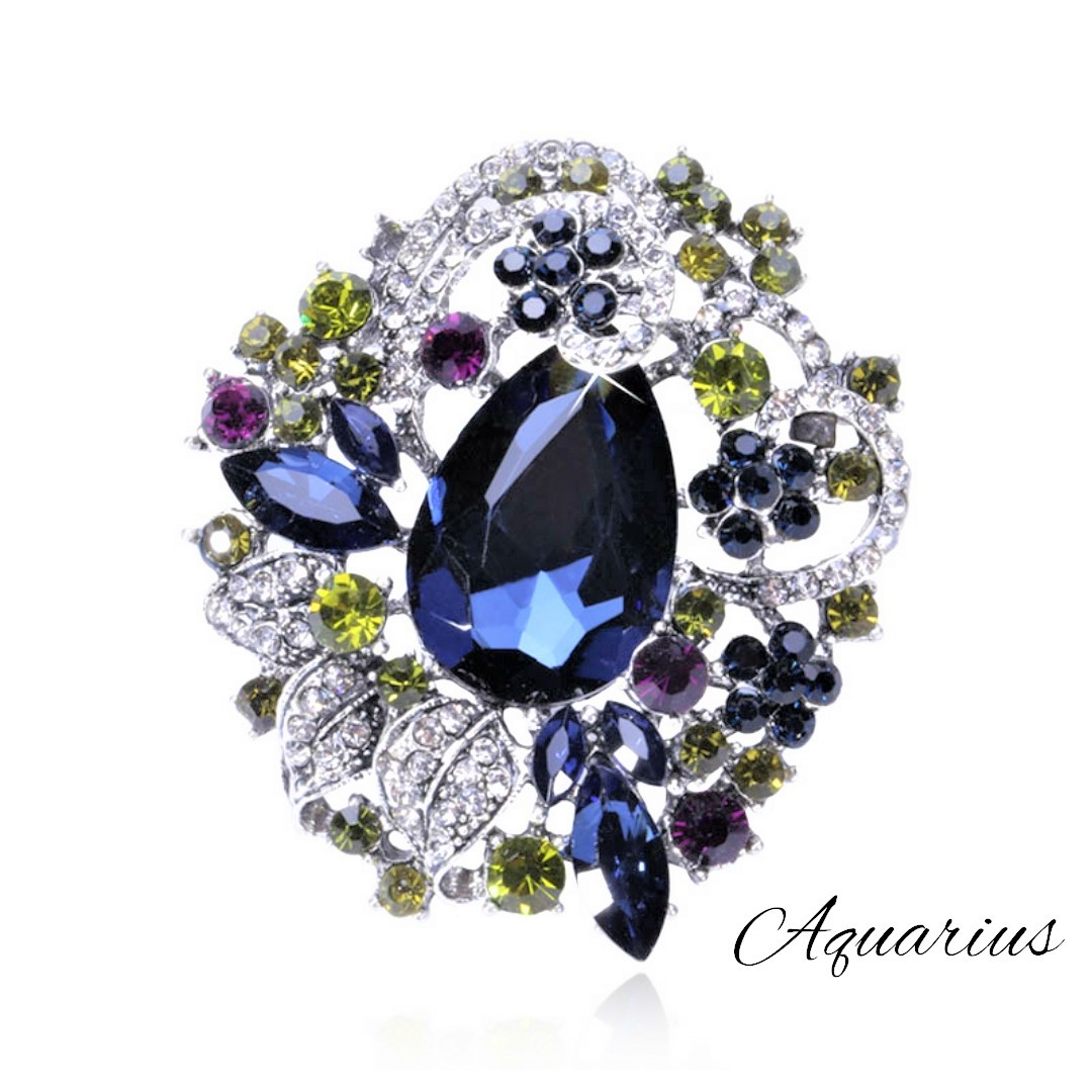 楽天市場】サファイア（ブローチ｜レディースジュエリー・アクセサリー