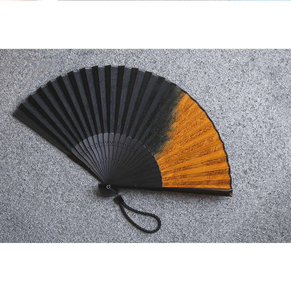 楽天市場】扇子 メンズ ＜黒染雅扇子セット＞ 袋ケース付き 京扇子