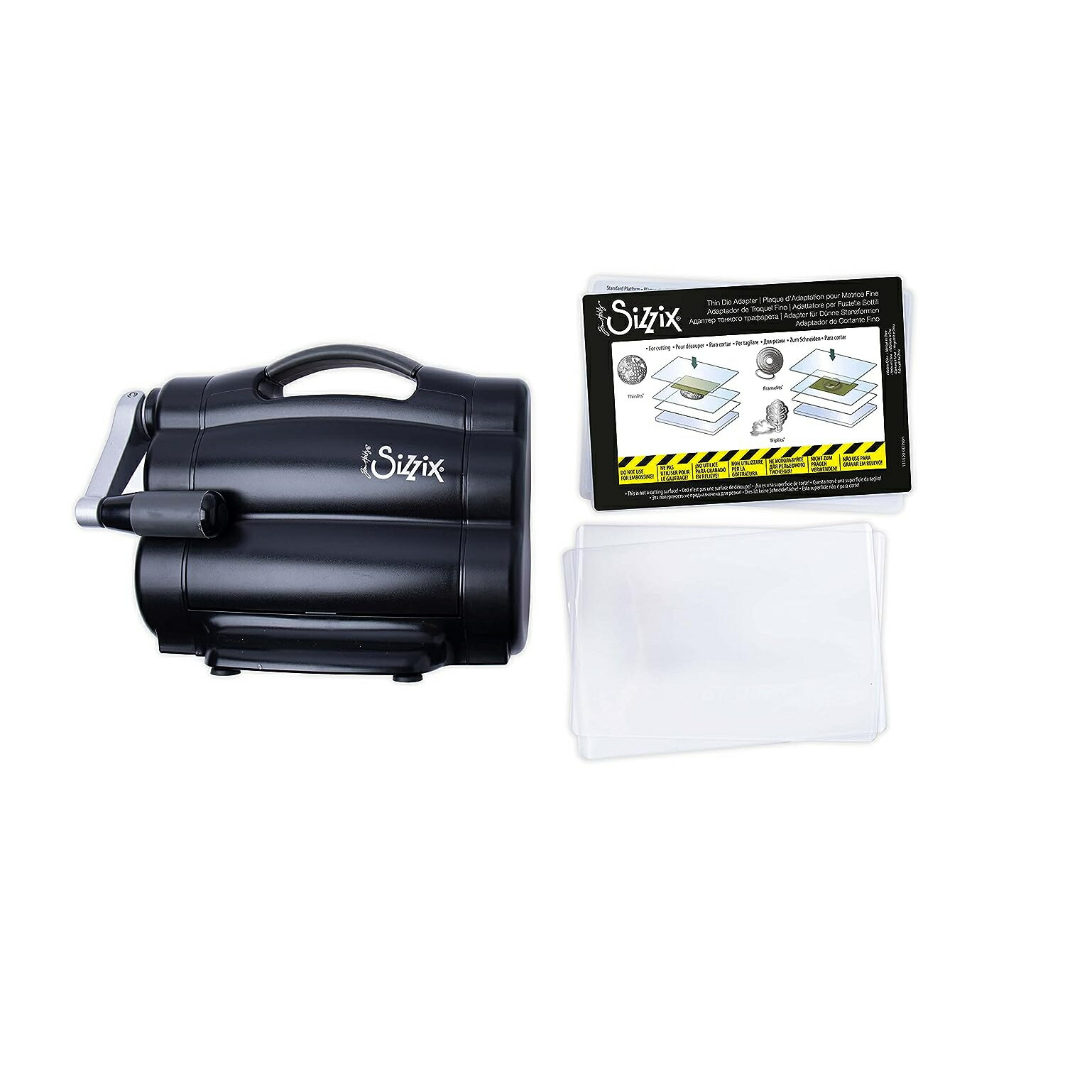 楽天市場】【保証付】 Sizzix 折りたたみ ダイカットマシン A5 6