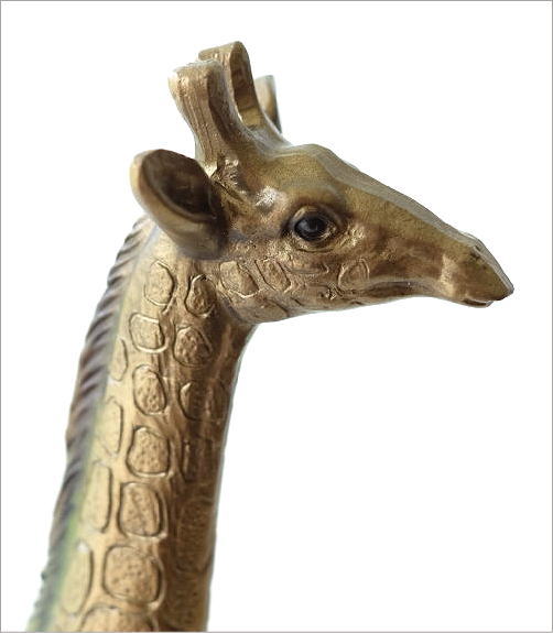 楽天市場】キリン きりん 麒麟 置物 オブジェ おしゃれ アンティーク