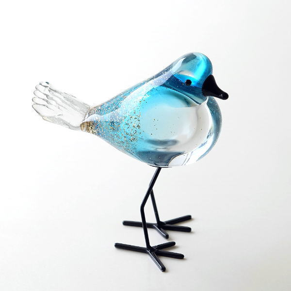 楽天市場】鳥 置物 オブジェ ガラス かわいい インテリア 雑貨 ガラス