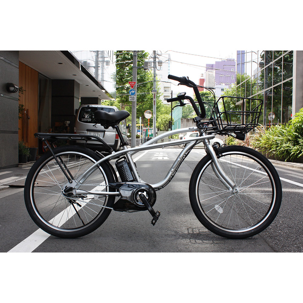 Panasonic 電動アシスト自転車 シルバー Panasonic 電動アシスト自転車
