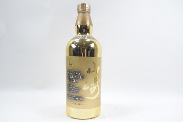 希少〉サントリー 山崎 ピュアモルト 60周年記念 ゴールドボトル