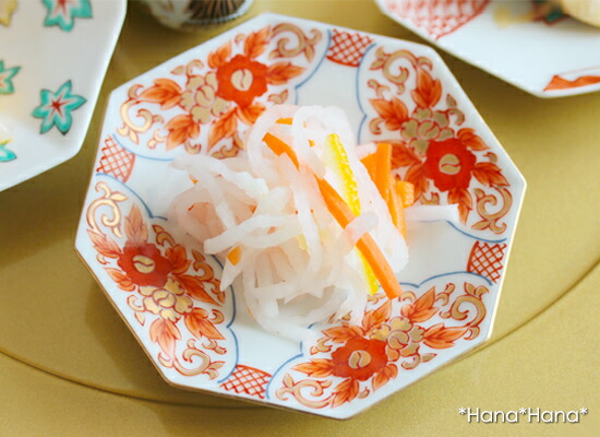 蓋物□白釉粉引八角合子 宋胡録調 蓋鉢 菓子器 鳳凰 唐草 骨董品