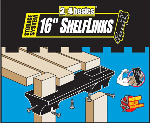 シェルフリンクス 12個 usa 2×4 ラック shelflinksdiy 棚 シェルフ