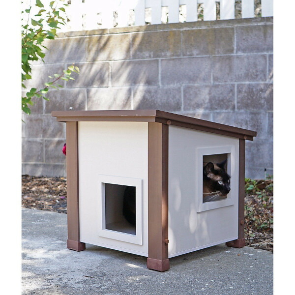 Amazon | petsfit 犬小屋 猫小屋 ペットハウス 【天然木 安全】 杉 犬
