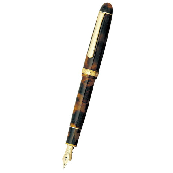 プラチナ萬年筆 プラチナ#3776 セルロイド 油性ボールペン [黒] 0.7mm