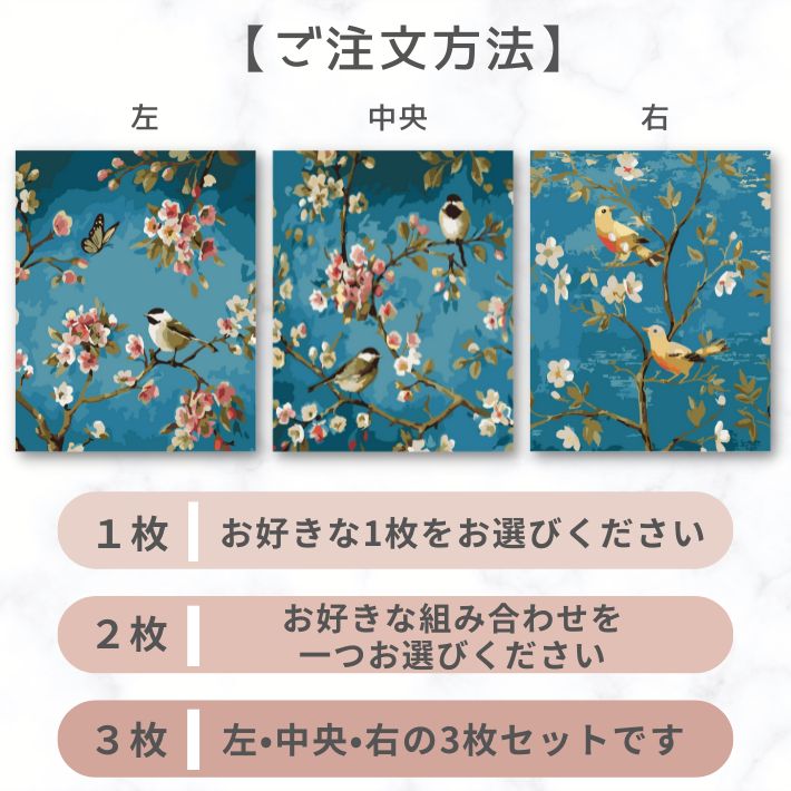 油絵 専用 旅に出る決意をする鳥の家族 油絵 専用 旅に出る決意をする