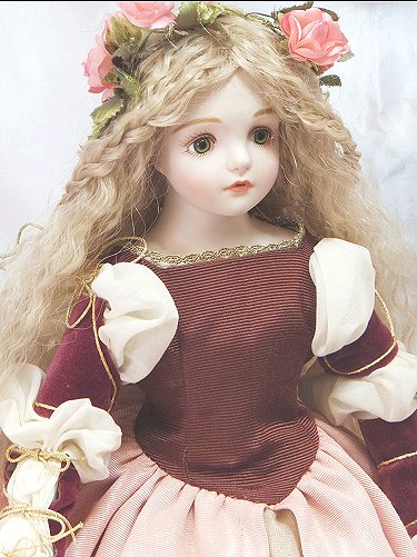 楽天市場】若月まり子 ビスクドール「眠り姫」（ドールスタンド付