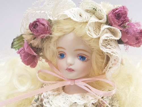 楽天市場】若月まり子 ビスクドール♪ララベル（アイボリー）【楽ギフ_