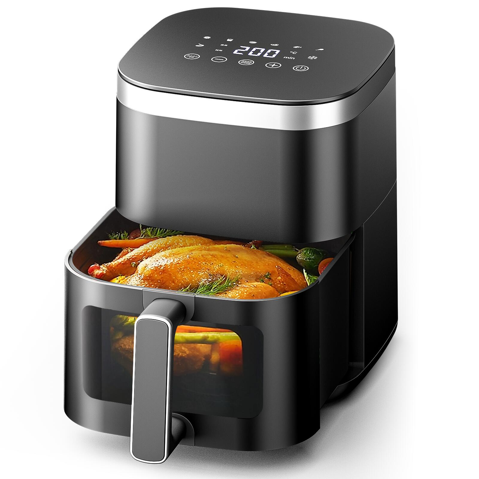 楽天市場】ノンフライヤー 4.5L大容量＼2年保証☆可視窓