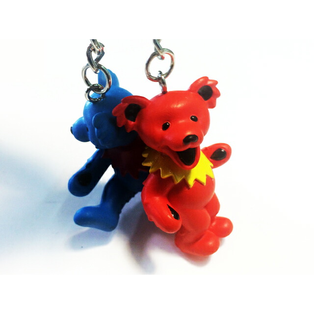 新品未開封レア！Grateful Dead カラフル キーホルダー4種セット 楽天