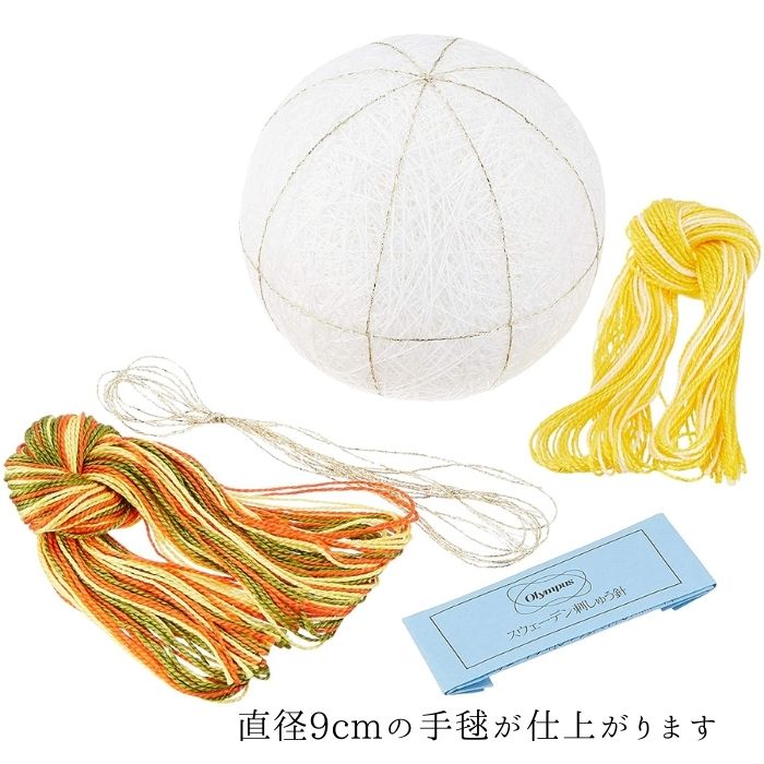 楽天市場】手まりキット 水仙 直径約9cm TM-8 オリムパス 手毬 送料