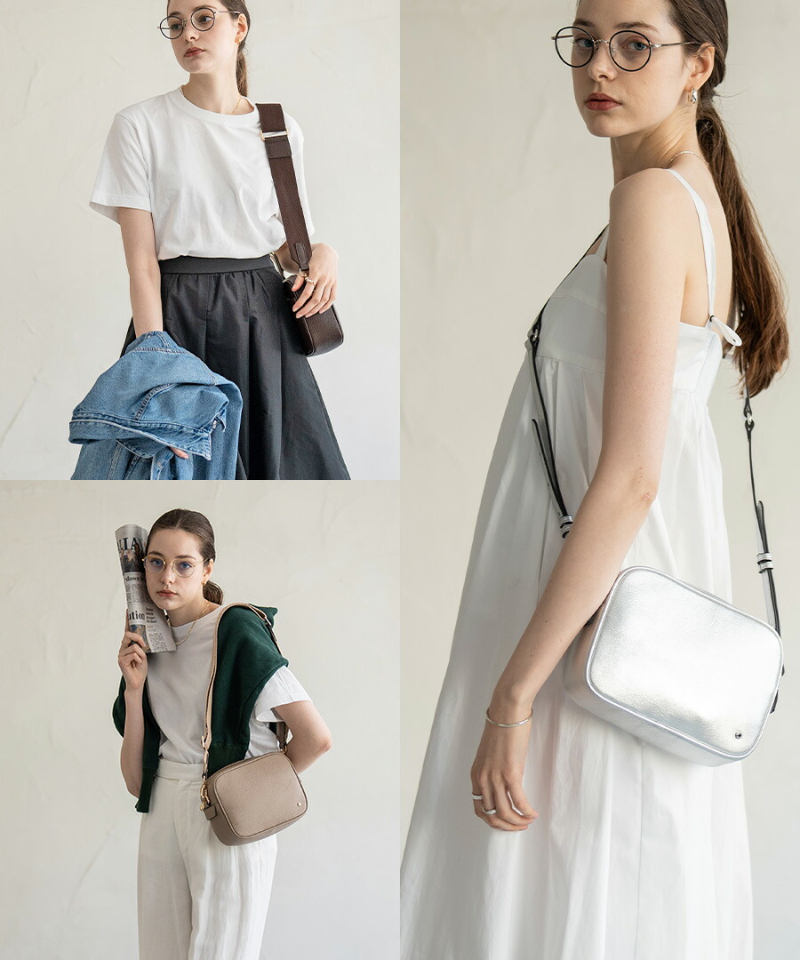 楽天市場】本革 ショルダーバッグ レディース 斜めがけ 【第3世代