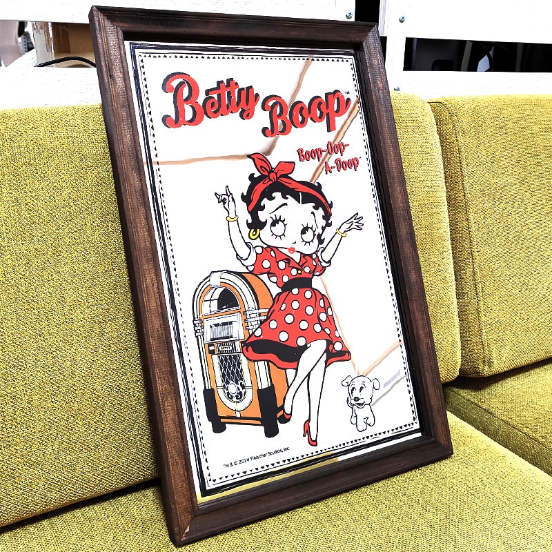 ベティちゃんフィギュアパブミラーセット ベティちゃんフィギュア