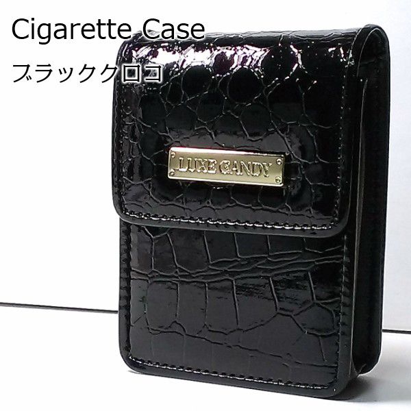 楽天市場】シガレットケース レディース エナメルクロコ タバコケース