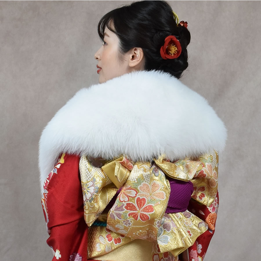 楽天市場】【22％OFFクーポン】成人式 ショール シャドーフォックス