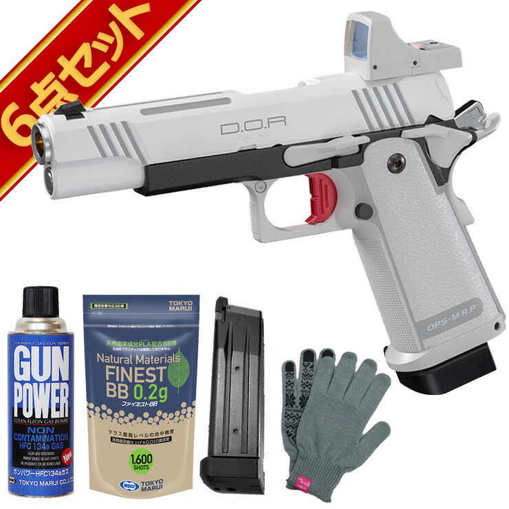 ス*ん様 【中古・美品】東京マルイ No.111ハイキャパホワイトD.O.R ス