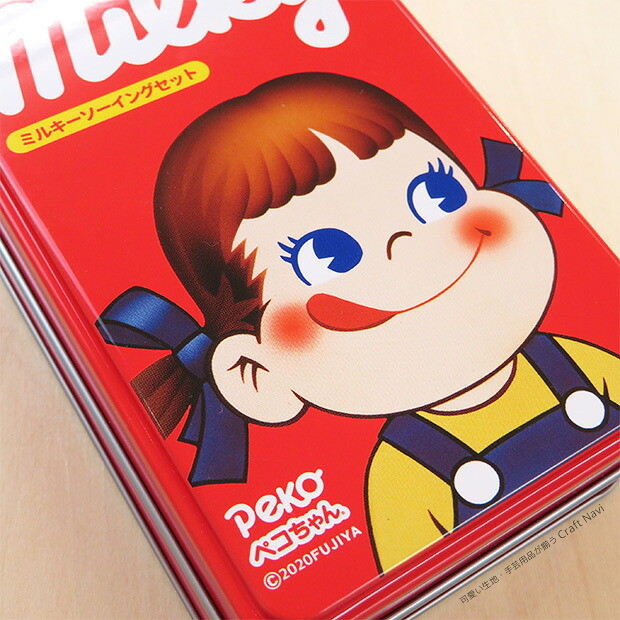楽天市場】ミルキー ペコちゃん 缶入り ソーイングセット【メジャー