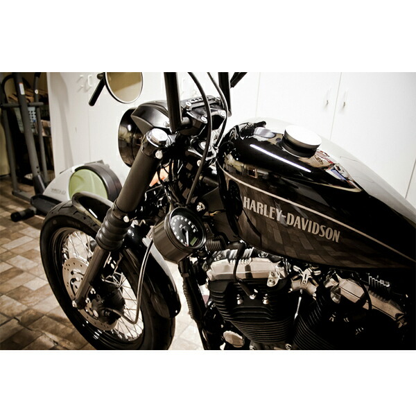 ハーレーダビッドソン スピードメーター移設キット DKカスタム