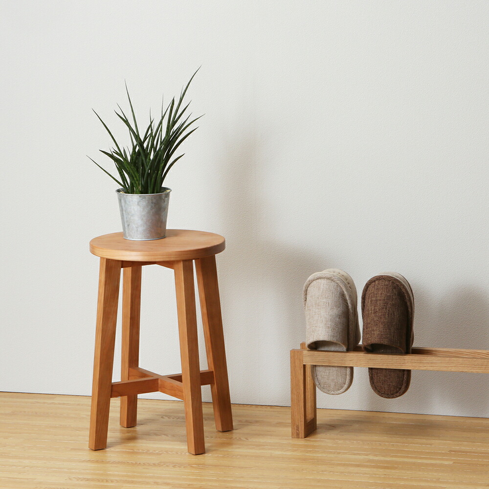 木製 丸型 箪笥 スツール アンティーク 花台 盆栽台 椅子 スツール