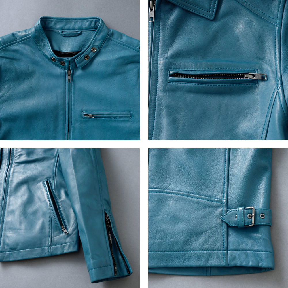 楽天市場】革ジャン メンズ アウター ジャケット ブランド ライダース