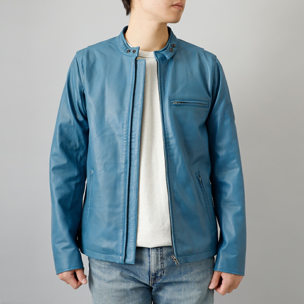 楽天市場】革ジャン メンズ アウター ジャケット ブランド ライダース