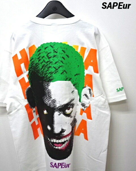 楽天市場】【SAPEur Harlequin S/S TEE White サプール Tシャツ