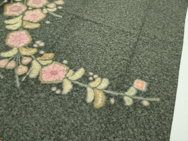 楽天市場】平和屋本店○最高級 初代 久保田一竹 幻の辻が花 辻が花88個