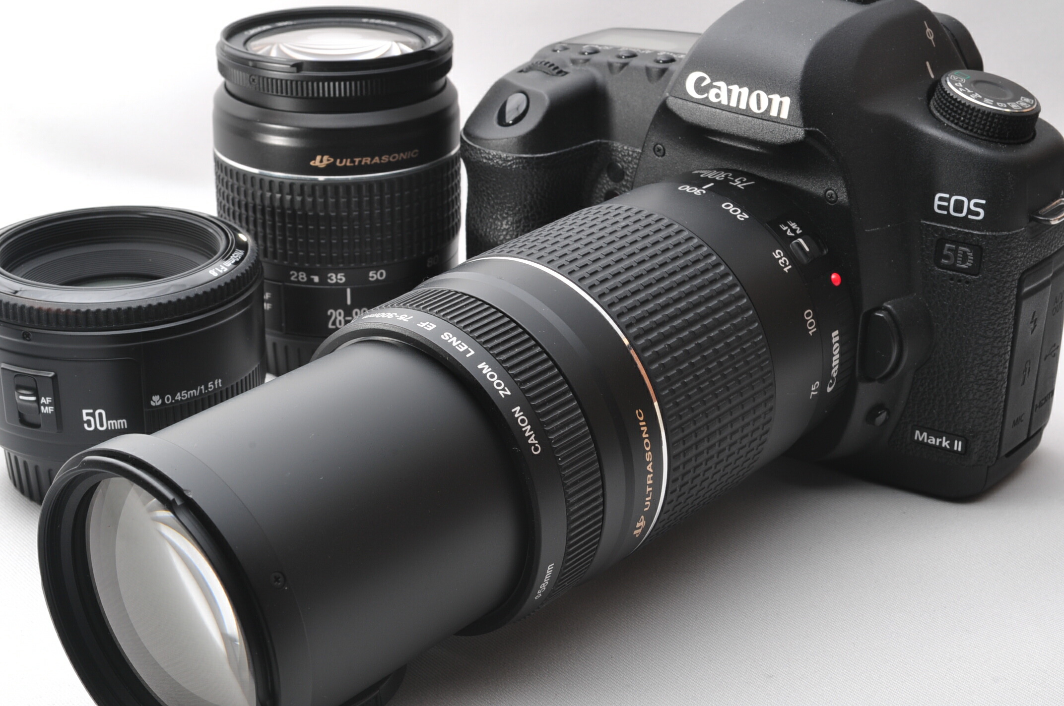デジタル一眼レフカメラ Canon EOS 5D mark II望遠レンズセット