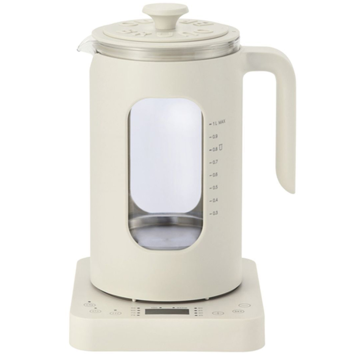 BRUNO株式会社 温度調節マルチケトル ホワイト BOE103-WH