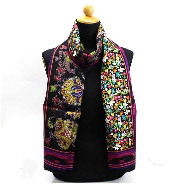 楽天市場】ジムトンプソン タイシルク 長方形 スカーフ 未使用