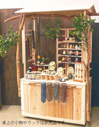 楽天市場】屋台販売台 什器 店舗備品 ディスプレイショーケース