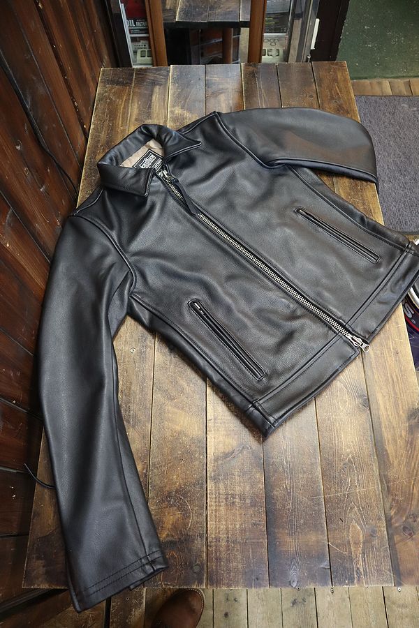 楽天市場】【KADOYA TCR-2】レザージャケット 襟付きシングル