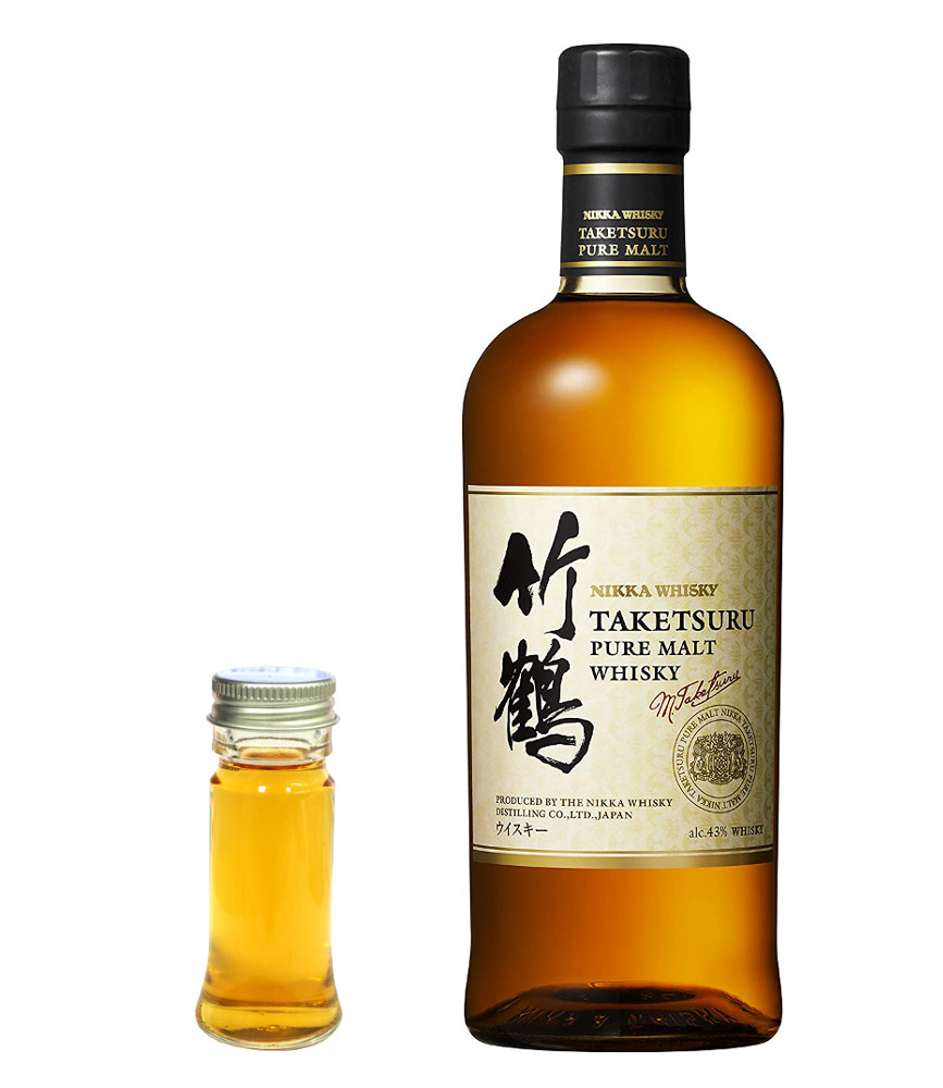 ニッカ竹鶴ピュアモルトウィスキー2本