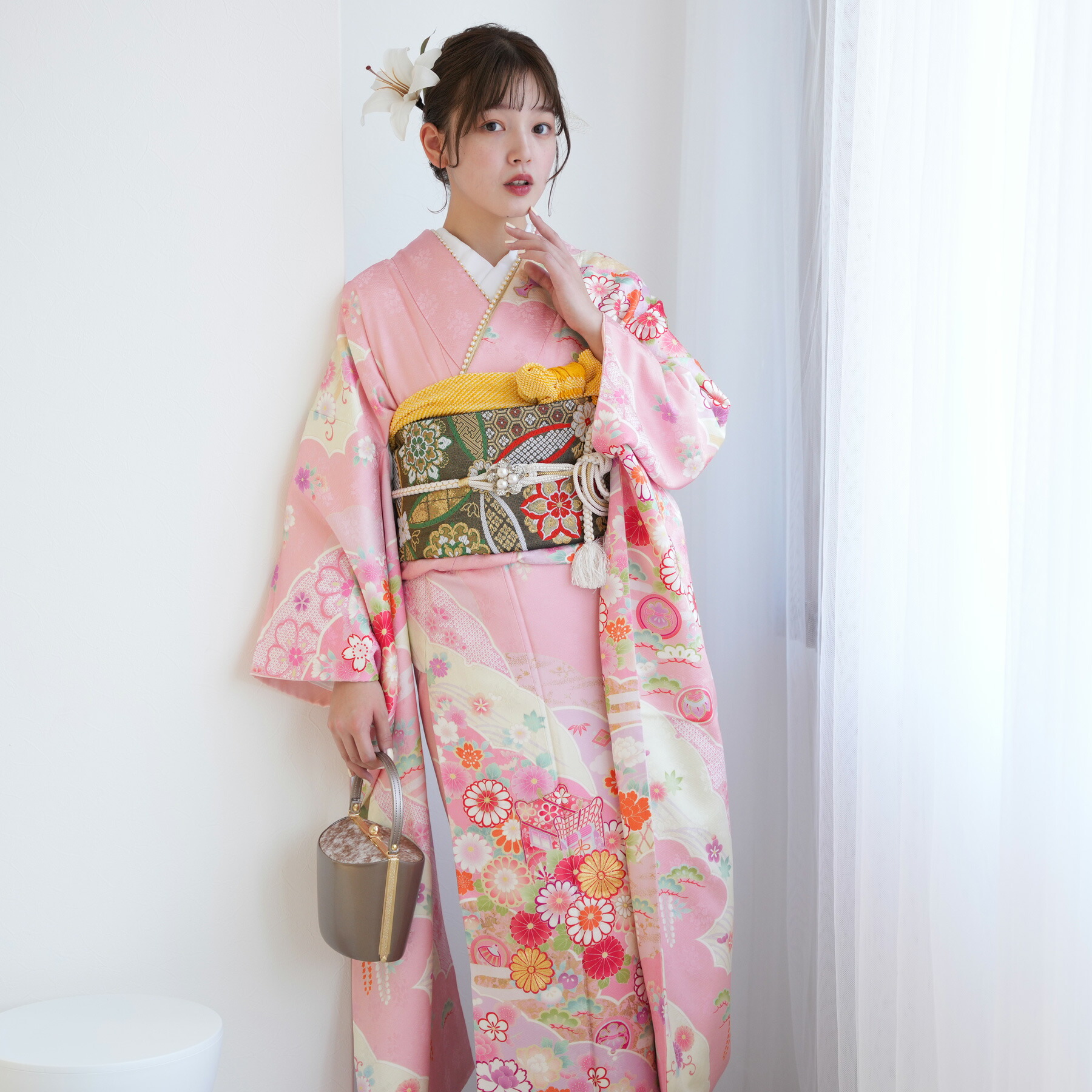 楽天市場】【20％OFF】【レンタル】 振袖 成人式 女性 振袖セット 着物