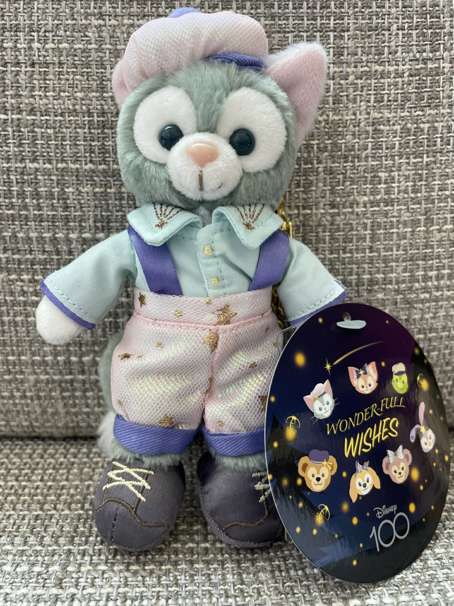 Disney 100周年 ステラルー ぬいぐるみ キーチェーン アウラニ限定