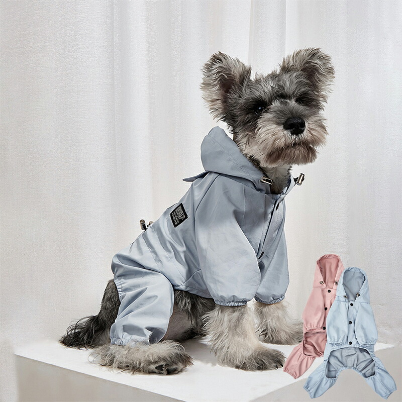 犬服ハンドメイドペット用品♡ロンパース青空♡伸縮ok♡Sサイズ 犬服