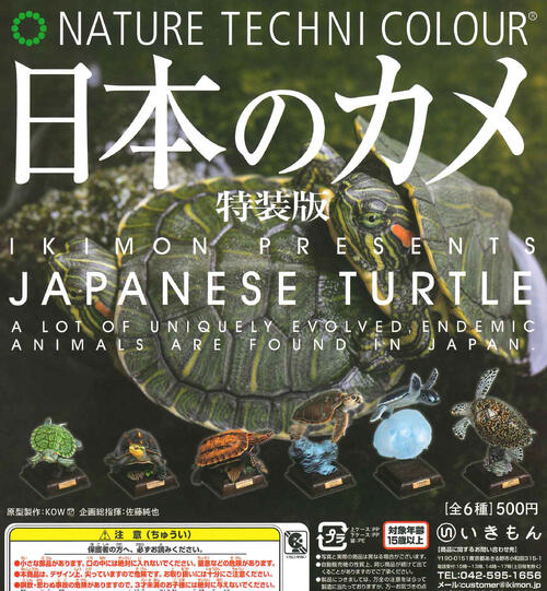楽天市場】【即納品】ネイチャーテクニカラー 日本のカメ 特装版 全6種