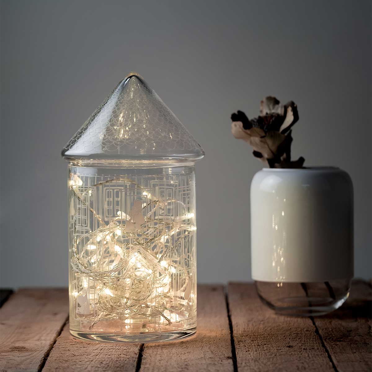 希少 MUURLA ガラスの暖炉の置物 希少 MUURLA ガラスの暖炉の置物 希少