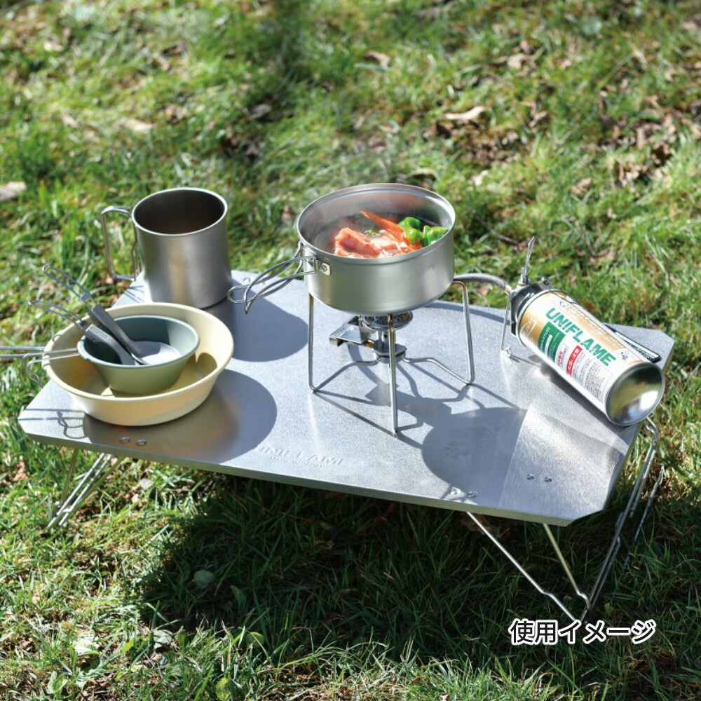 UNIFLAME（ユニフレーム） フィールドラック4台+収納バッグ 別注カラー